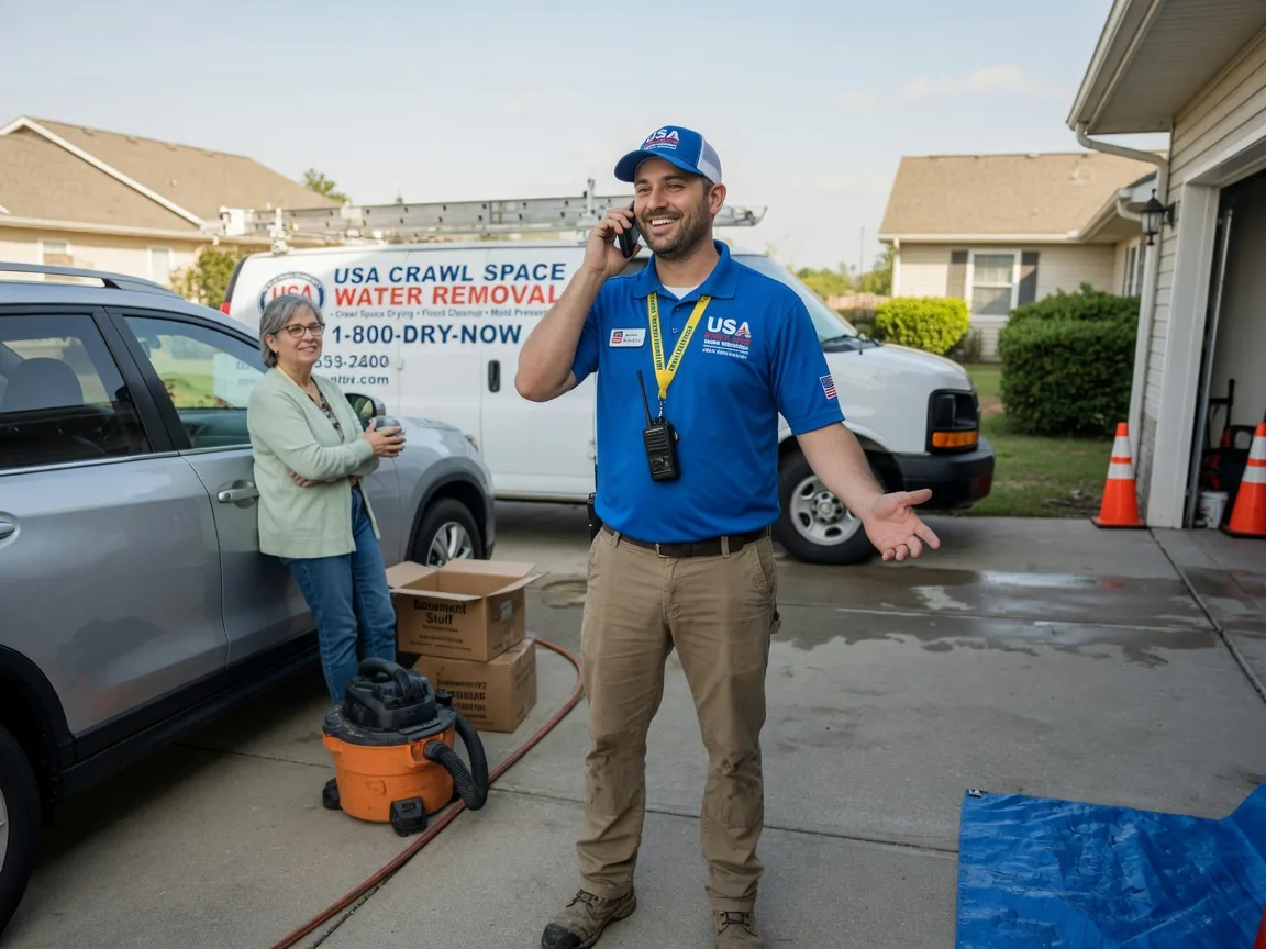 Crawl Space Water Removal Erwin, NC FAQs